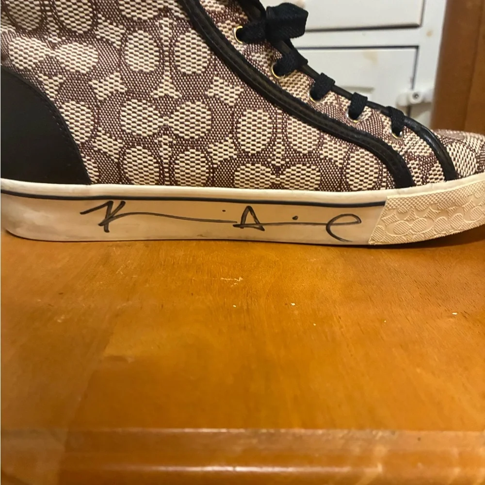 Coach Brown and Black Ankle Boots - Picture 6 of 6